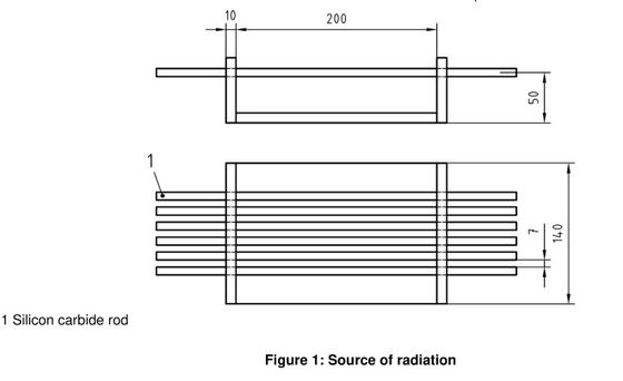EN ISO 6942 Koruyucu Giysi Radyasyon Isıya Maruz Kalma Test Cihazı Yangın Test Cihazları