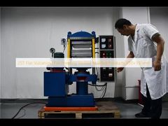 25T Düz Vulkanizatör Çeşitli Kalıplı Ürünleri Preslemek İçin 350x350mm