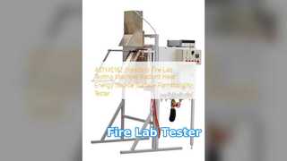 ASTM E162 Yangın Laboratuvarı Test Cihazı Radyant Isı