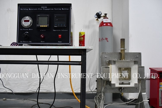 DX8298 Yapı Malzemeleri Alev Yayılma İndeksi Test Cihazı AC220V BS476-6