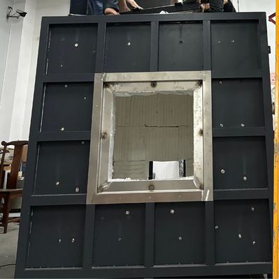 Çelik yapısı Yangına dayanıklı Örnek testi fırını Yüksek sıcaklığa dayanıklılık 1300 C'nin altında