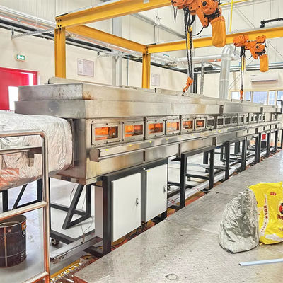 ASTME84 Tünel Fırın Gaz Metan Hava Kompresörü Laboratuvar Yangın Deneme Makinesi Koruma Sınıfı IP57