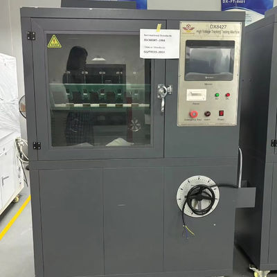 Plastik Testleme Elektrikli İz Direnci Korozyon Test Makinesi Adımsız Düzenlenebilir Test Voltajı 100V-6000V ile