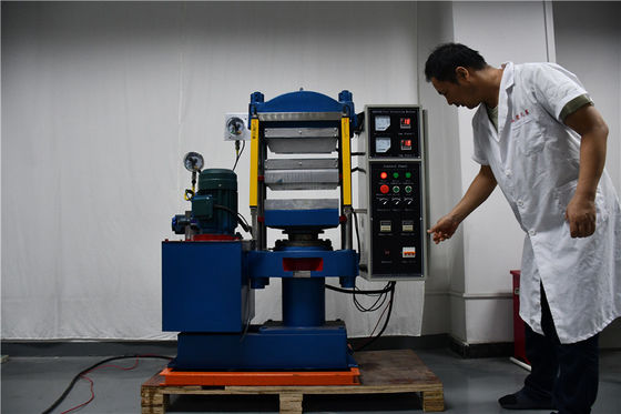 25T Düz Vulkanizatör Çeşitli Kalıplı Ürünleri Preslemek İçin 350x350mm
