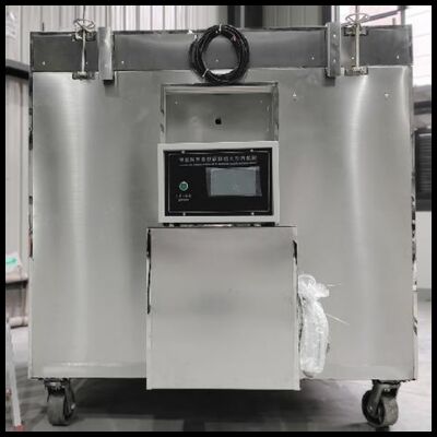 DX8418 Çelik Yapı Ateş Geri Dayanıklı Kaplama Küçük Ölçekli Deneme Fırını. Binalarda Kullanılan Çelik Yapılar için Çeşitli Ateş Dayanıklı Kaplama Türleri Deneyleri