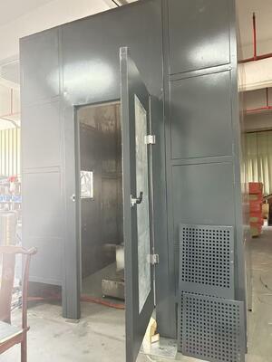 UL1685 Demet Kablo Dikey Tepsi Alev Test Ekipmanı 20kW 2438mm Oda IEEE 1202