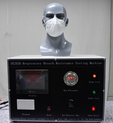 EN149 Solunum Solunum Direnci Testi Maske Test Cihazı