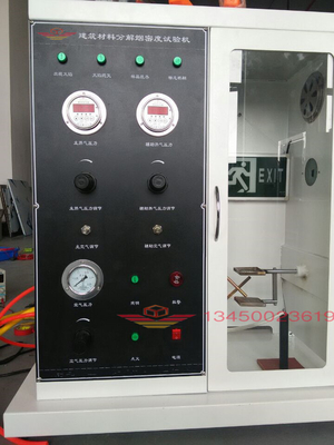 DX8426 İnşaat malzemesi ayrıştırma duman yoğunluğu test makinesi
