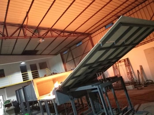 Çatı malzemesi Yangına Direnme Performansı Alev Geriletici Performansı Test Makinesi Fotovoltaik hücreler için