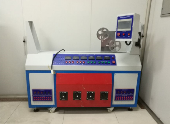 PVC yalıtılmış kabloların mekanik dayanıklılığını ölçmek için üç tekerlekli bükme test makinesi