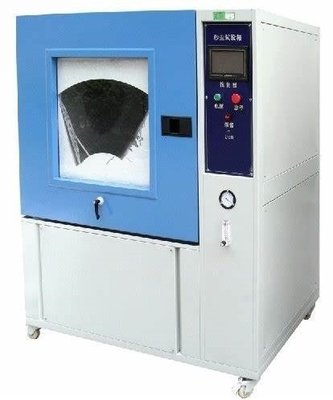 Çeşitli otomobil parçalarının toz geçirmez ve toz geçirmez testleri için 800 mm kum ve toz test cihazı