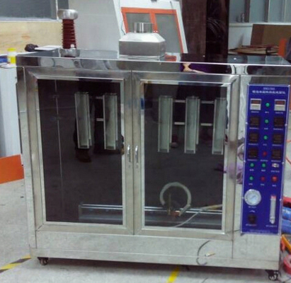 Sert köpüğün dikey yanma performansını değerlendiren sert köpük için dikey yanma test ekipmanları