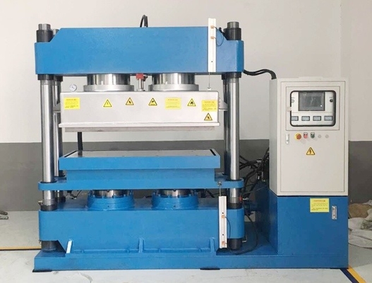 Plaka Vulkanlaştırıcı, her türlü kalıplı ürünü basmak için 25 tonluk düz vulkanlaştırma makinesi.