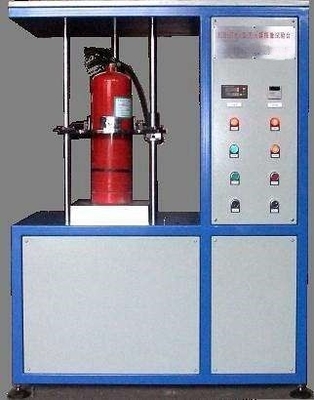 Yangın söndürücü titreşim testi için ekipman 1kg ~ 8kg taşınabilir yangın söndürücü titreşim testi için
