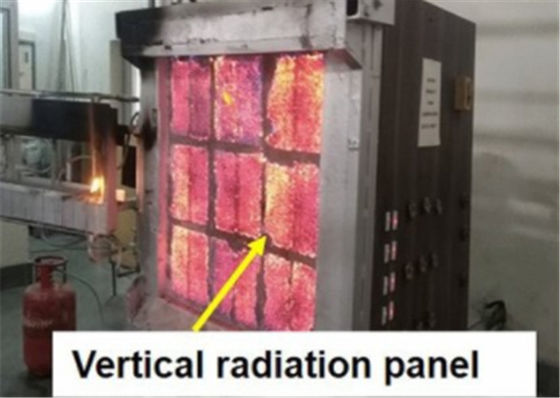 BS476-7 İnşaat Malzemeleri Laboratuvar Test Ekipmanı Yüzey Alev Yayılması Test Aparatı Yanıcılık Makinesi