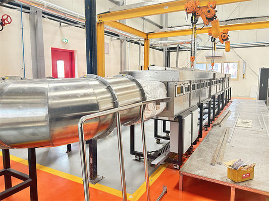 İtfaiye Laboratuvarı Astm E84 İnşaat Malzemeleri için Steiner Tünel Testi