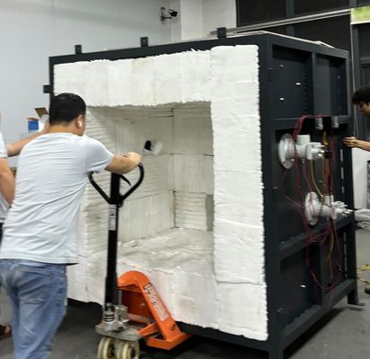 Çelik yapısı Yangına dayanıklı numune test fırını