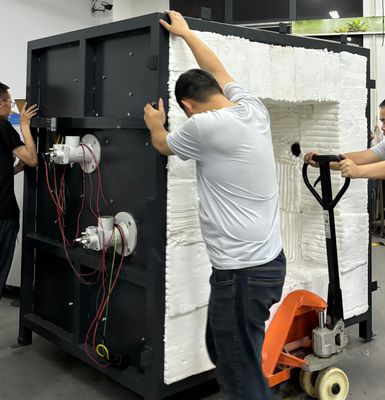 Çelik yapısı Yangına dayanıklı numune test fırını