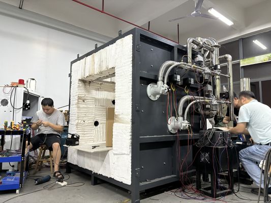Seramik Yünü Malzemeleri İçin Küçük Ölçekli Yangın Değerlendirme Fırın Test Makinesi
