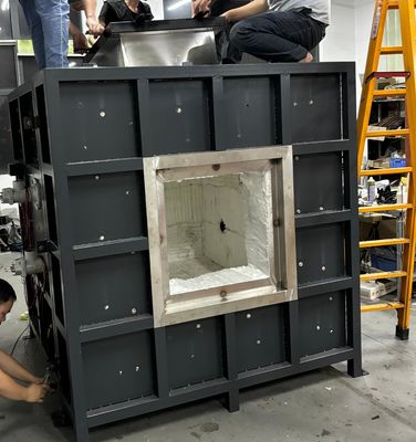 Yüksek Doğrulukta Çelik Yapı Yangına Dayanıklı Kaplama Test Fırını