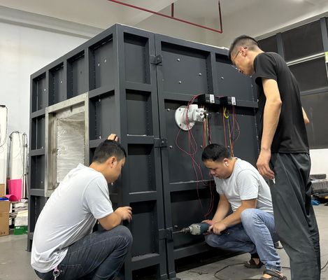 Yüksek Doğrulukta Çelik Yapı Yangına Dayanıklı Kaplama Test Fırını