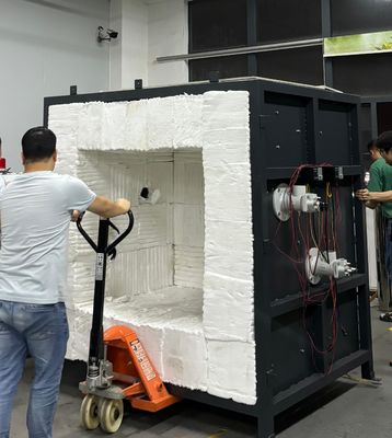 ISO834-1 EN1363-1 Yangına Dayanıklı Kaplama Numune Yangına Dayanım Test Fırın Test Makinesi Malzemeleri