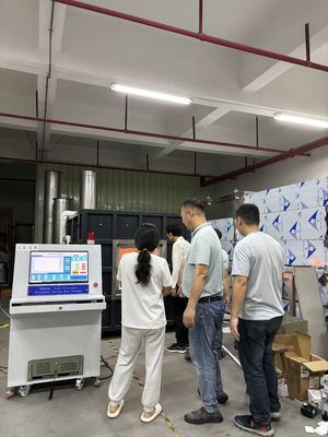 Çelik yapısı yangın geçirmez kaplama test fırını