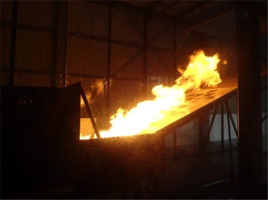 UL790 Laboratuvar Deneme Ekipmanı Çatı Kaplamalarının Yangın Denemeleri Fotovoltaik Paneller İçin Yanıcılık Deneme Makinesi
