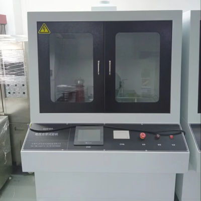 Yüksek hassasiyetli 220V katı yalıtım malzemesi elektrik dayanıklılığı test makinesi ≤ 5% voltaj ölçümü ile
