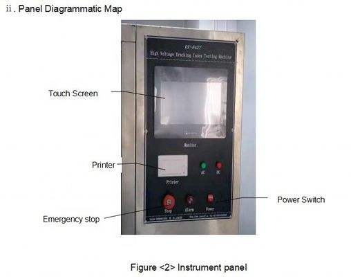 PLC kontrol Tayvan Weinview Dokunmatik Ekran Kontrol İzolasyon Test Makinesi