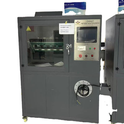 Kauçuk ve Plastik Gibi Elektrik Yalıtım Malzemeleri İçin Yüksek Gerilim Kaçak İz Takip Test Makinesi