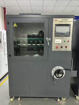 Lastik elektrik yalıtım malzemeleri için yüksek voltajlı sızıntı izleme test makinesi
