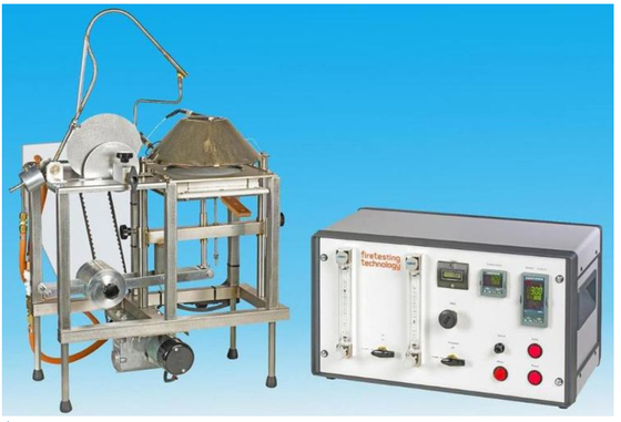 BS 476 Bölüm 13 İnşaat malzemelerinin yanıcılık deneme ekipmanları ISO5657 Radyant ısı kaynağı yanıcılık cihazı
