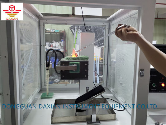 Koruyucu Giyim Sıvı Erimiş Metal Sıçrama Direnci Test Cihazı ISO9185 Standardına Göre