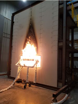 Lab Testing Machine NFPA285 Fire Propagation Testing Apparatus for Exterior Wall Assemblies