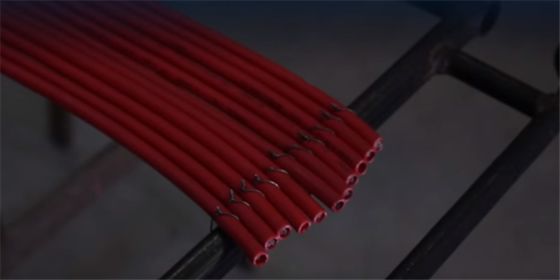 IEC60332-3-10 Standart Kablolar ve Optik Kablolar Laboratuvar Test Makinesi