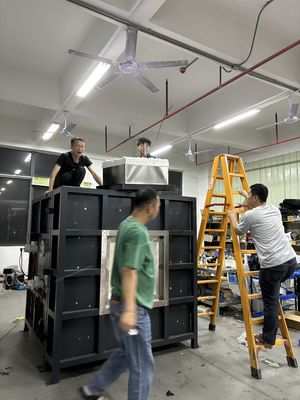 Yangın geçirmez kaplamalar Çelik yapısı Yangın geçirmez kaplama test fırını ISO834-1 İç test