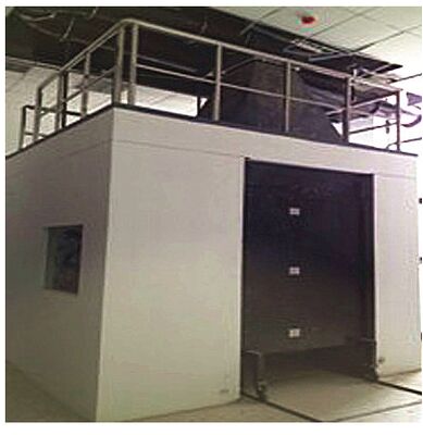 Yapı malzemeleri veya ürünleri için tek yanma test cihazı