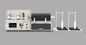Yanıcılık Kablo Halojen Asit Gazı Bırakma Hızı Yatay Alev Test Cihazı 220V 50HZ