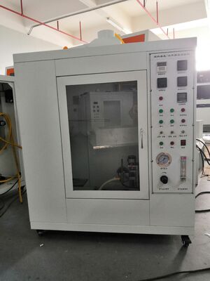 UL94 HB Silikon Kauçuk Test Ekipmanı Dikey Alev Testi