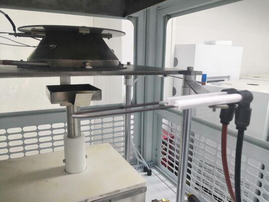 ISO 5660-1 Konus Kalorimetre Isı Serbestleme Hızı Testçisi İnşaat malzemeleri için Yangın Deneme Ekipmanı