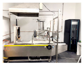 AS 1530.3 Yapı Malzemeleri Yanma Test Cihazı Radyant Panel Isı Akısı Ölçer DX8423