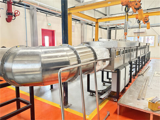 ASTM E84 Alev Yayılma Test Odası Plenum Kablo Duman Yoğunluğu UL910 Steiner Tüneli 7.6m