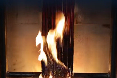 IEC60332-3 Tel ve Kablo Demetlerinin Dikey Alev Yayılımı için Test Cihazı laboratuvar test makinesi