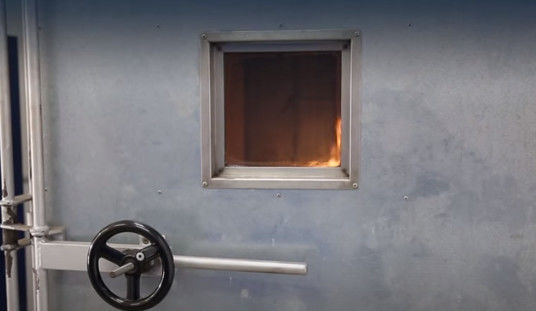 IEC60332-3 Tel ve Kablo Demetlerinin Dikey Alev Yayılımı için Test Cihazı laboratuvar test makinesi