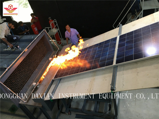 ASTM E 162 LCD Alev Yayılımı Test Cihazı Esnek Hücresel