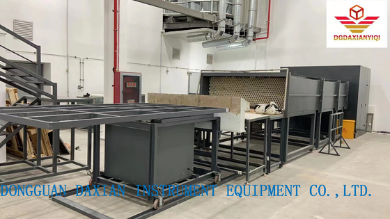 Fotovoltaik Modül için UL790 Güneş Paneli Alev Test Cihazları UL1703 IEC61730