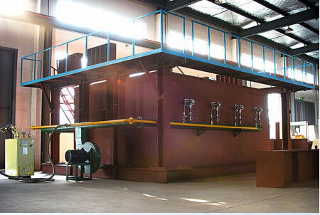 DX8364 Bina Bileşeni Yangın Direnci Deneme Ekipmanı Dikey Fırın Ve Yatay Fırın EN13381-8