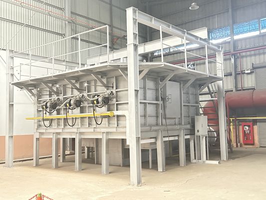 Bina Bileşeni Yangına Direnci Yatay Fırın EN1363-1 Standart