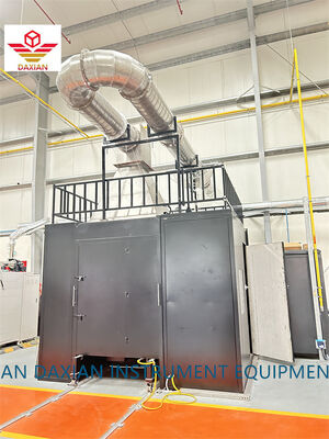 SBI Test Cihazı EN 13823 Tek Yanan Ürün Laboratuvar Yangın Test Makinesi